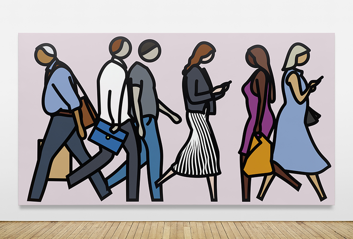 Walking In Melbourne 1 (2018) by Julian Opie | Artsy ジュリアン